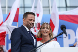 Rafała Trzaskowski w Sosnowcu 