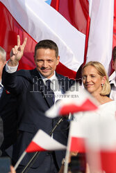 Rafała Trzaskowski w Sosnowcu 