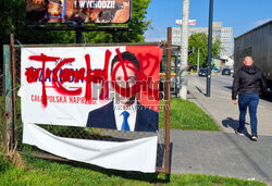 Plakaty wyborcze 2025