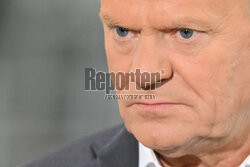 Donald Tusk w Baltic Towers w Gdańsku
