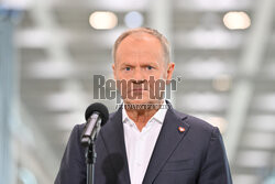 Donald Tusk w Baltic Towers w Gdańsku