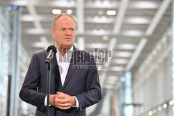 Donald Tusk w Baltic Towers w Gdańsku