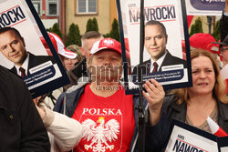 Karol Nawrocki w Sochaczewie