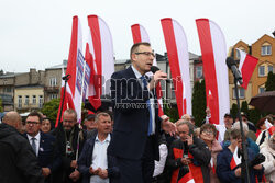 Karol Nawrocki w Sochaczewie