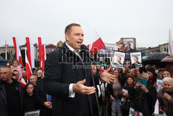 Karol Nawrocki w Sochaczewie