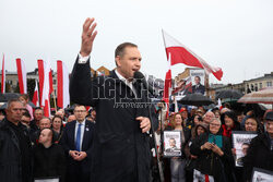 Karol Nawrocki w Sochaczewie