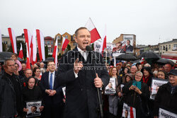 Karol Nawrocki w Sochaczewie