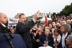 Karol Nawrocki w Sochaczewie