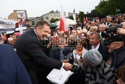 Karol Nawrocki w Sochaczewie