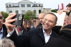 Karol Nawrocki w Sochaczewie