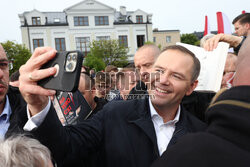Karol Nawrocki w Sochaczewie