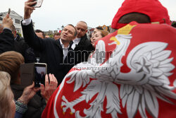 Karol Nawrocki w Sochaczewie