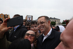 Karol Nawrocki w Sochaczewie