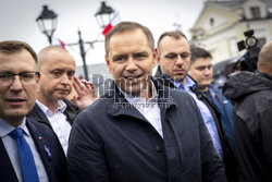 Karol Nawrocki w Sochaczewie