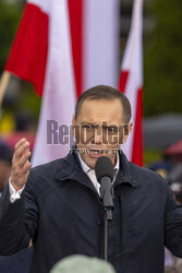 Karol Nawrocki w Sochaczewie