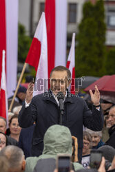 Karol Nawrocki w Sochaczewie