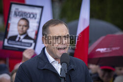 Karol Nawrocki w Sochaczewie