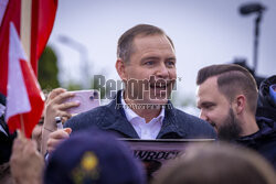Karol Nawrocki w Sochaczewie