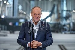 Donald Tusk w Baltic Towers w Gdańsku
