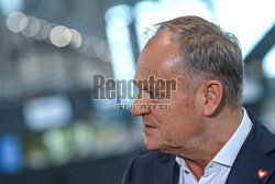 Donald Tusk w Baltic Towers w Gdańsku