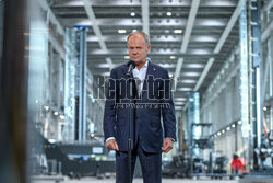 Donald Tusk w Baltic Towers w Gdańsku