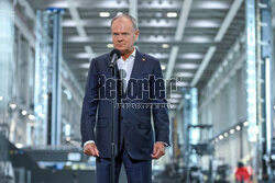 Donald Tusk w Baltic Towers w Gdańsku