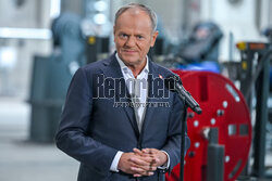 Donald Tusk w Baltic Towers w Gdańsku