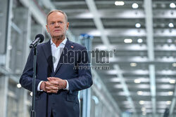 Donald Tusk w Baltic Towers w Gdańsku