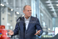 Donald Tusk w Baltic Towers w Gdańsku