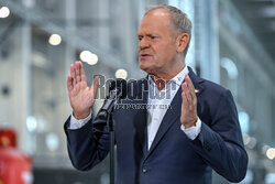 Donald Tusk w Baltic Towers w Gdańsku