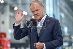 Donald Tusk w Baltic Towers w Gdańsku