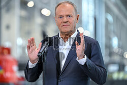 Donald Tusk w Baltic Towers w Gdańsku