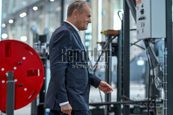 Donald Tusk w Baltic Towers w Gdańsku