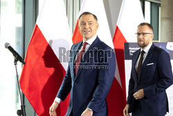Karol Nawrocki na spotkaniu w Sprawie CPK
