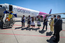 Inauguracja lotów WizzAir: Gdańsk - Budapeszt