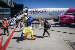 Inauguracja lotów WizzAir: Gdańsk - Budapeszt