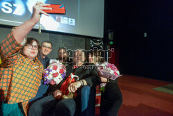 Spotkanie po pokazie filmu "Sny pełne dymu" Doroty Kędzierzawskiej