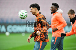 Treningi przed meczem LKE: Szachtar Donieck - AZ Alkmaar