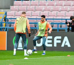 Treningi przed meczem LKE: Szachtar Donieck - AZ Alkmaar