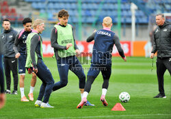 Treningi przed meczem LKE: Szachtar Donieck - AZ Alkmaar