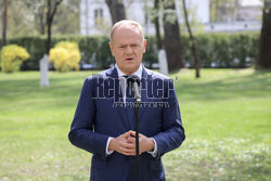 Konferencja prasowa Donalda Tuska