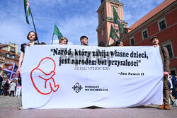 Narodowy Marsz Życia w Warszawie