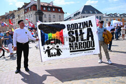 Narodowy Marsz Życia w Warszawie