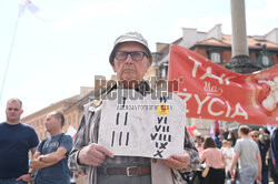 Narodowy Marsz Życia w Warszawie