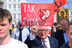 Narodowy Marsz Życia w Warszawie