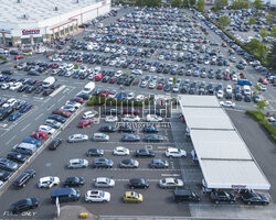  Kolejki na stacji paliw Costco w Thurrock w Essex