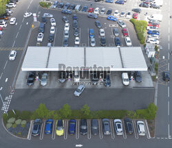  Kolejki na stacji paliw Costco w Thurrock w Essex