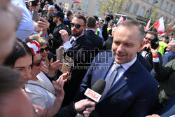 Narodowy Marsz Życia w Warszawie