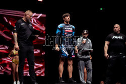 Ceremonia ważenia Fame 30