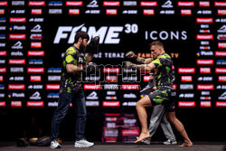 Ceremonia ważenia Fame 30